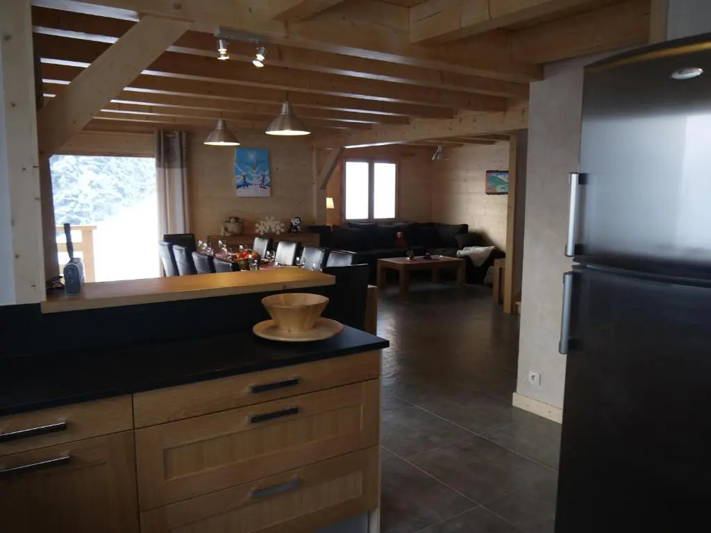 Chalet pour 10 pers. avec vue sur Aravis, animaux admis, parking - FR-1-467-71