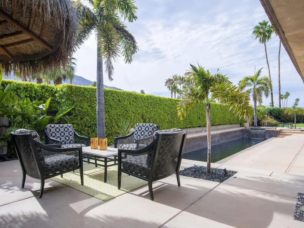 Sophisticated Tiki at Twin Palms