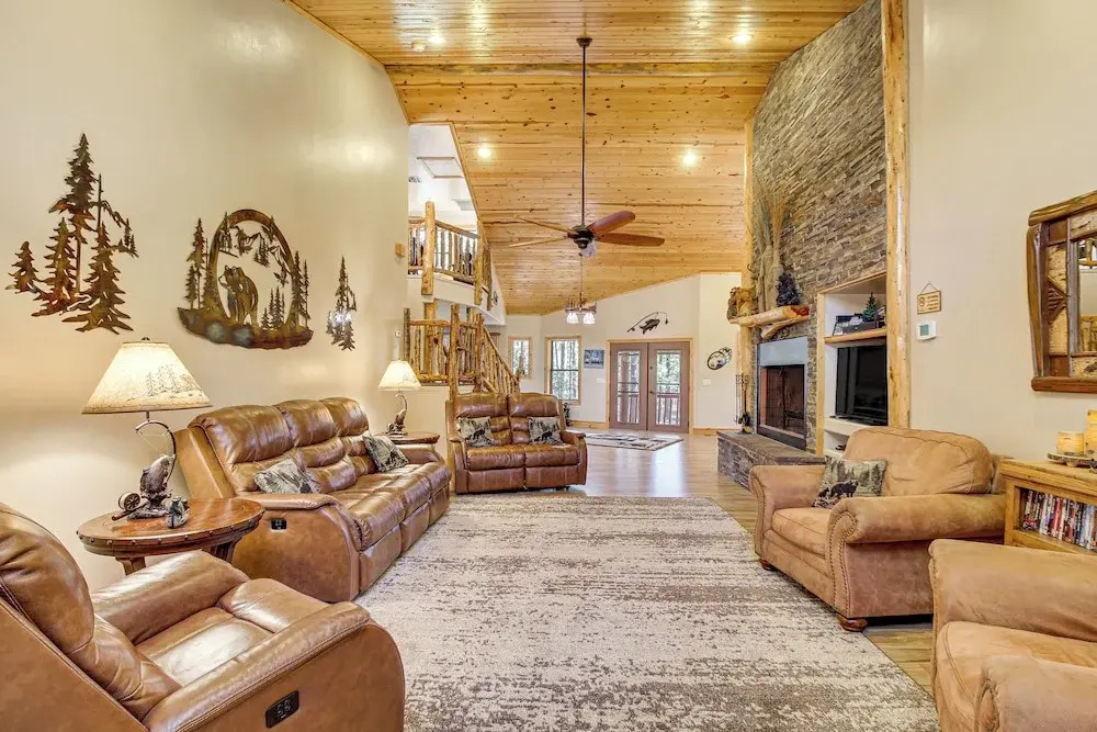 Rustic Lakeside Cabin on 3 Acres w/ Nature Views!