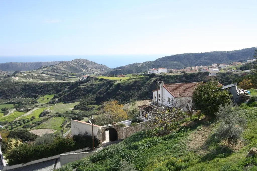 Amathousia Villa with private pool and sea view