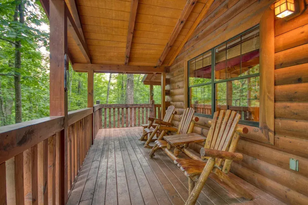 Secret Hideaway #195 by Aunt Bug's Cabin Rentals