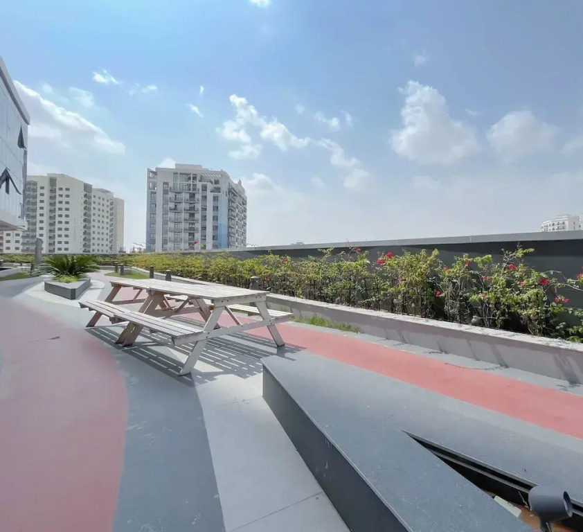 Luxury 1B With Balcony in Blue Wave Tower Dubai