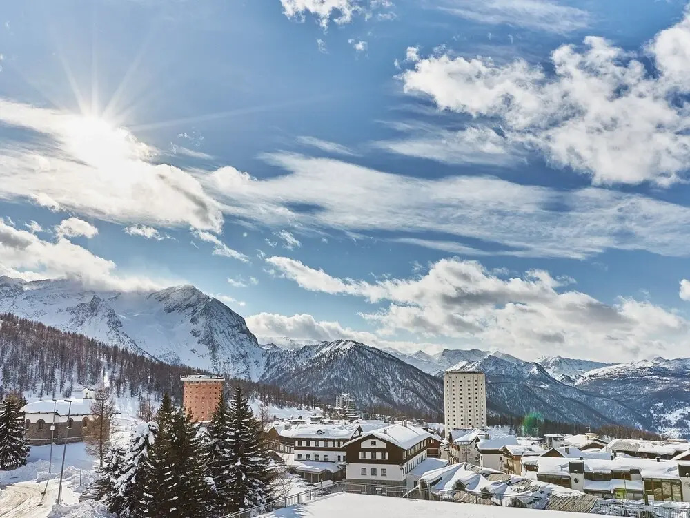 Wonderful View On The Slopes