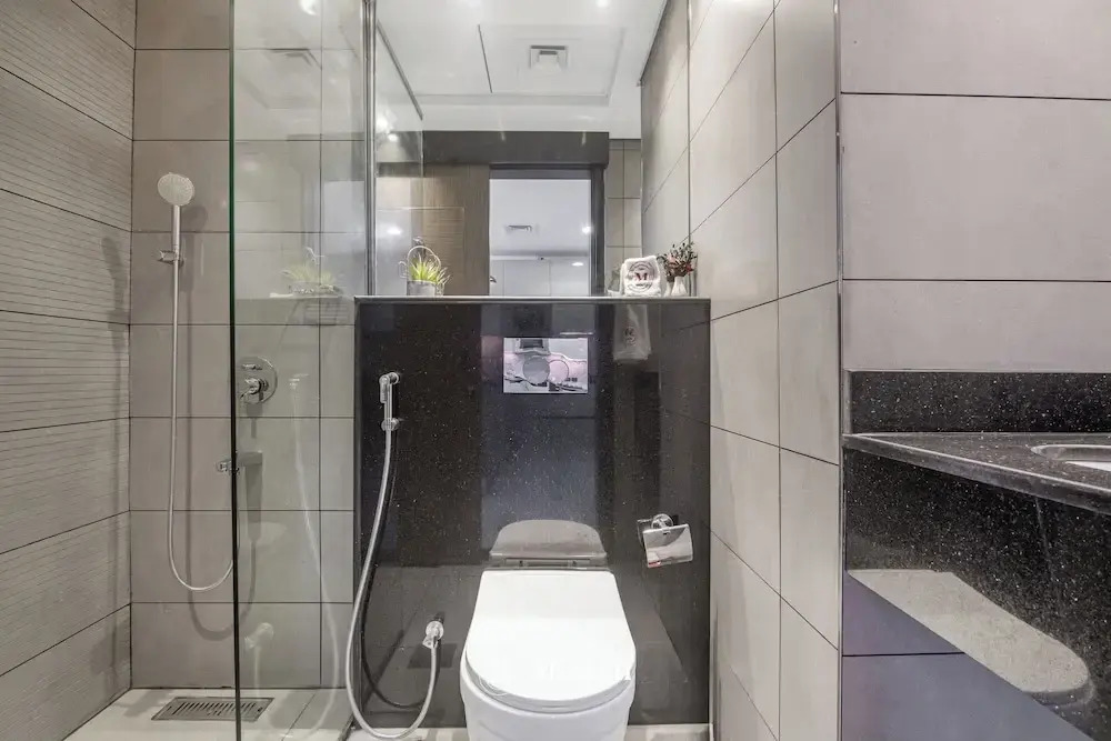 Manzil-Stylish 1BR with Maid room in JVC