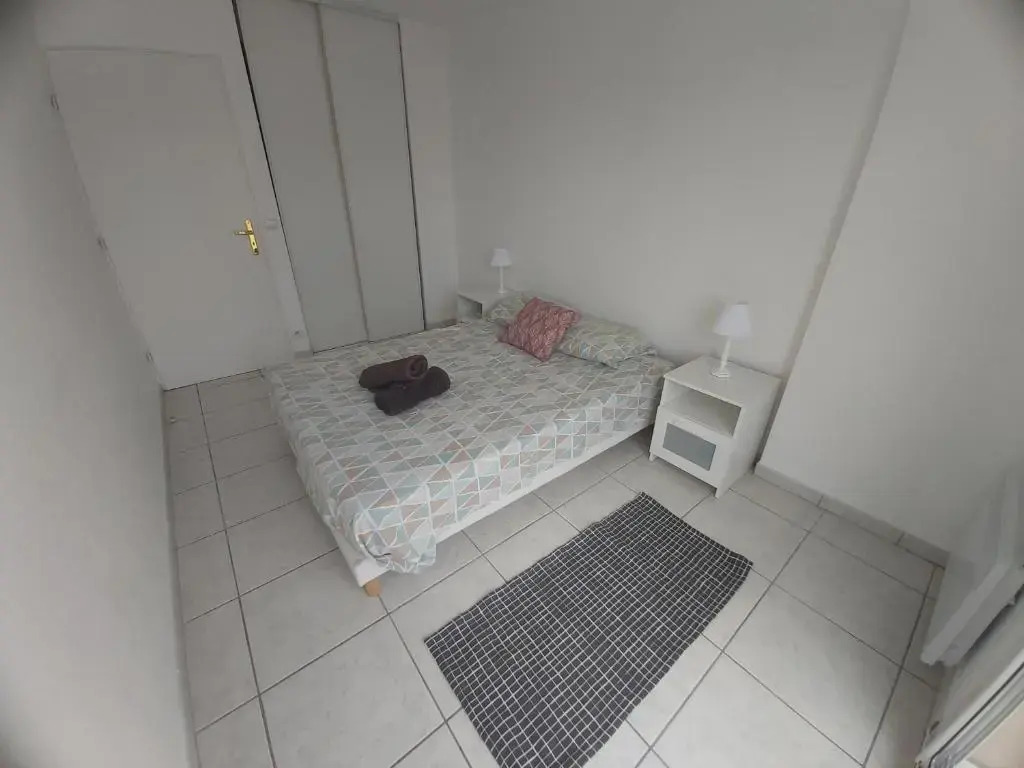Centre, Grand T2 balcon Pkg, plage gare 600m
