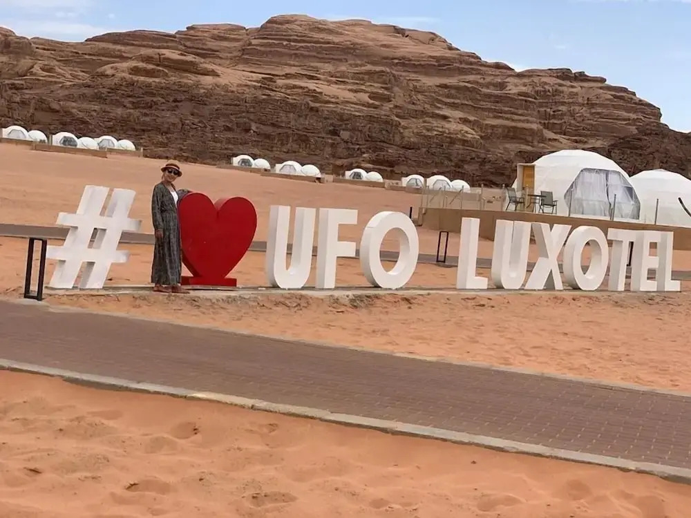 Wadi Rum UFO Luxotel - Campsite