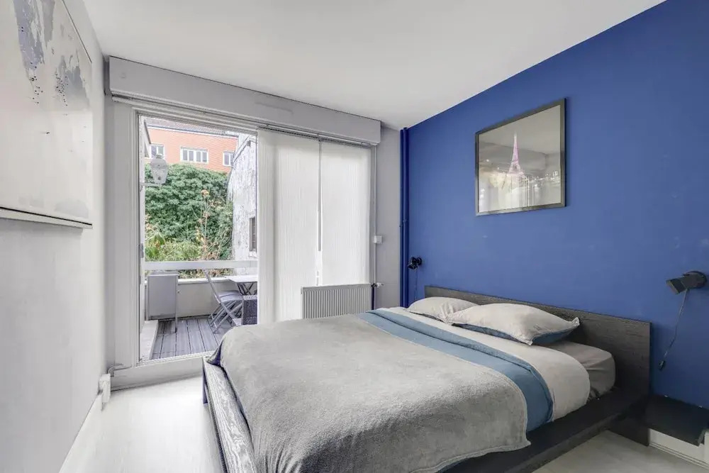 Modern 1bedroom Flat With Terrace in Trendy Paris XI
