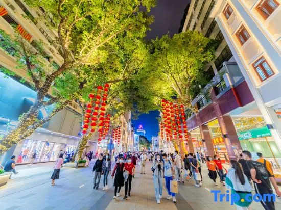 Baihe International Apartment (Pearl River Night Cruise, Beijing Road Pedestrian Street)
