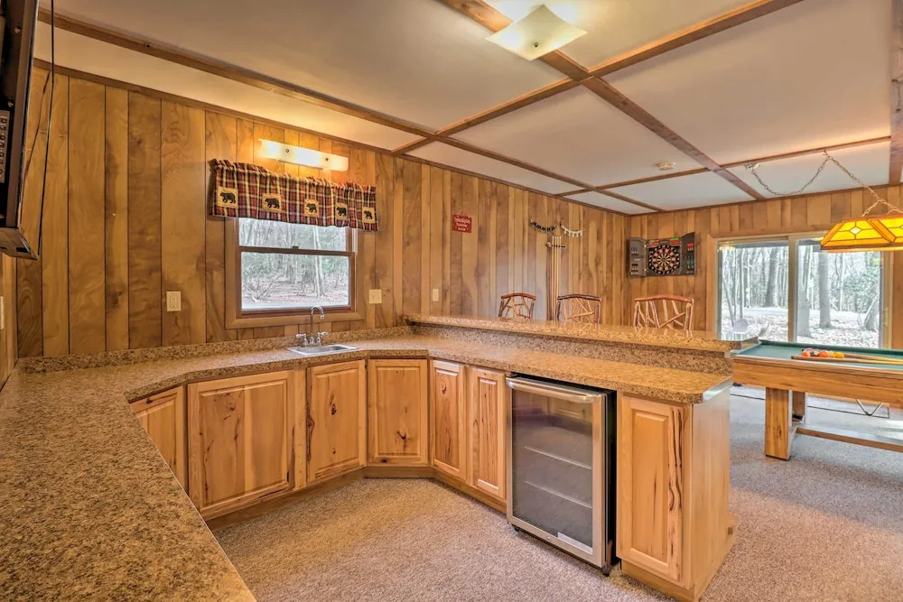 Lake Harmony Access: Home w/ Game Room + Fire Pit