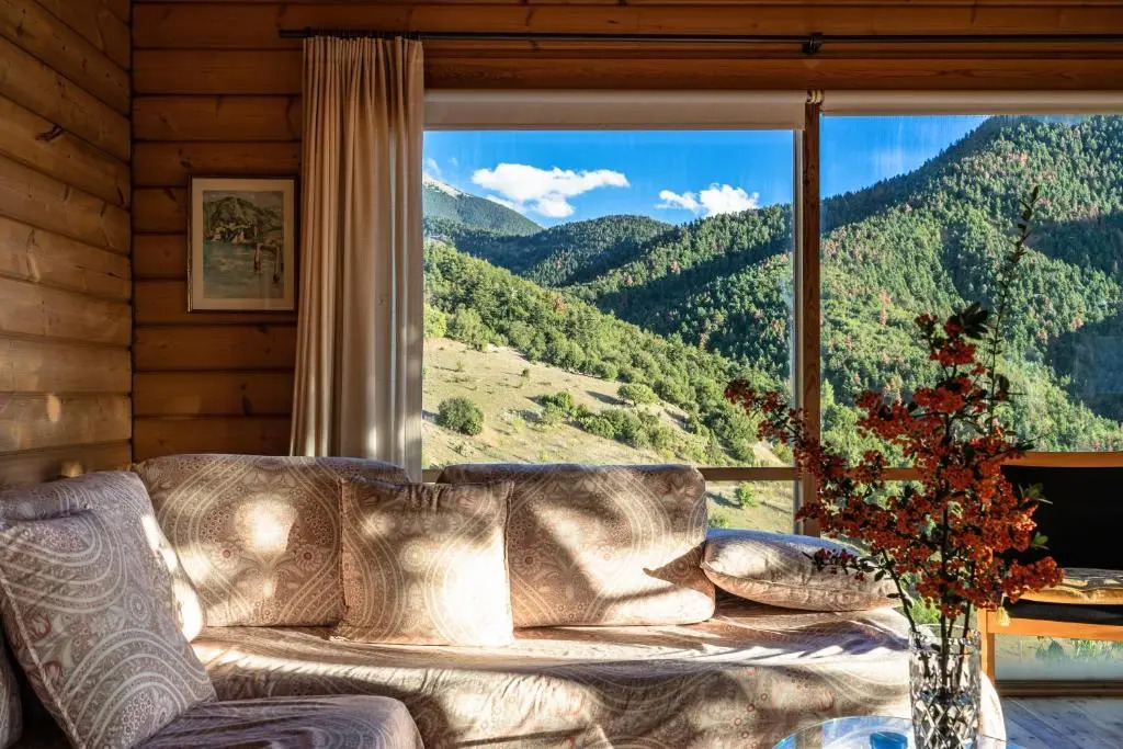 Luxury Chalet Villa on Mountain Top in Kalavryta with amazing view