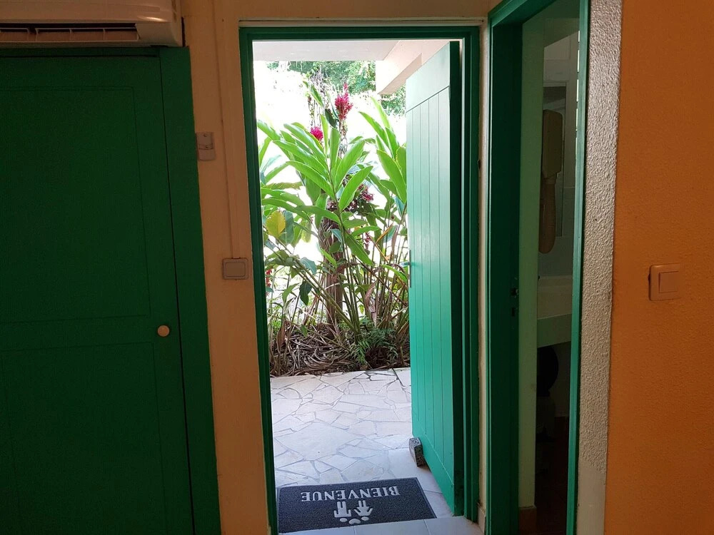 Studio in Sainte Anne, With Wonderful sea View, Furnished Garden and W