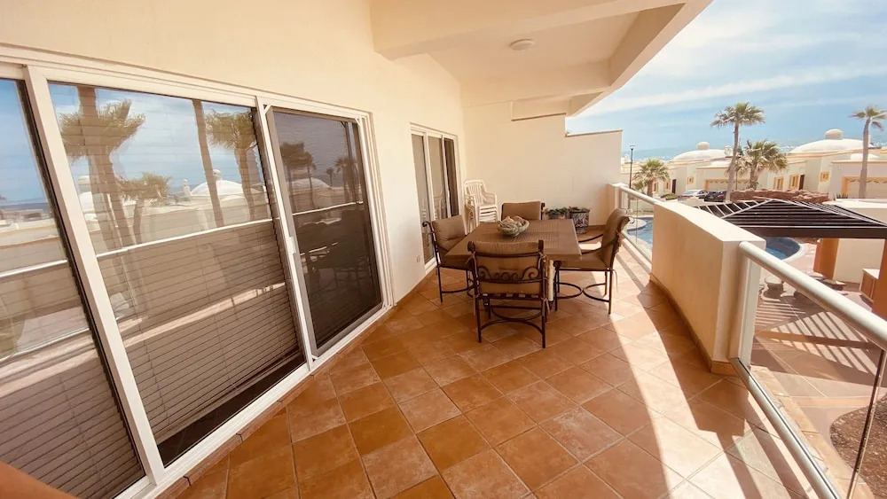 Spectacular 2 Bedroom Condo on Sandy Beach at Las Palmas Resort B-201 1 Condo by RedAwning