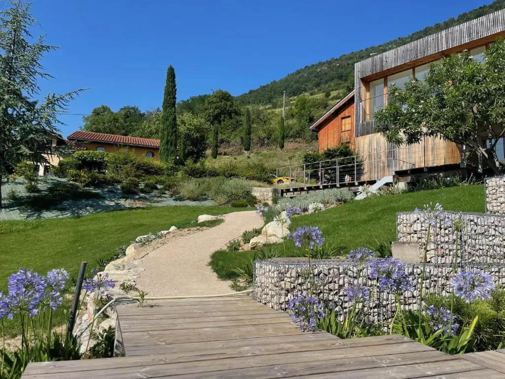 Suites & Balnéo chez lhabitant - Vue panoramique sur le Vercors