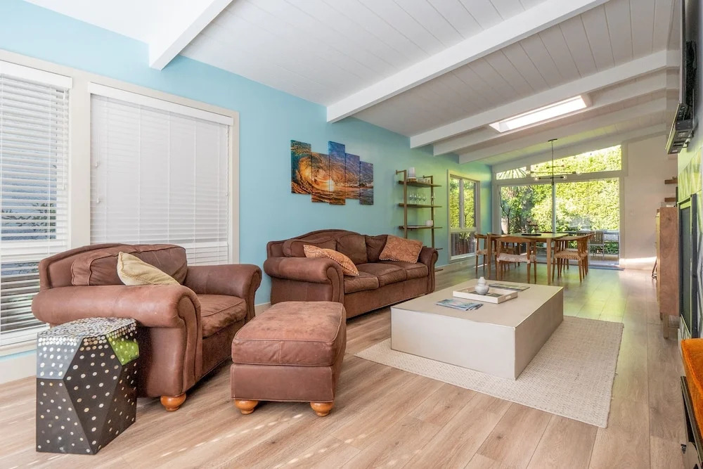 Chic Beach Getaway w/ Hot Tub & Firepit home