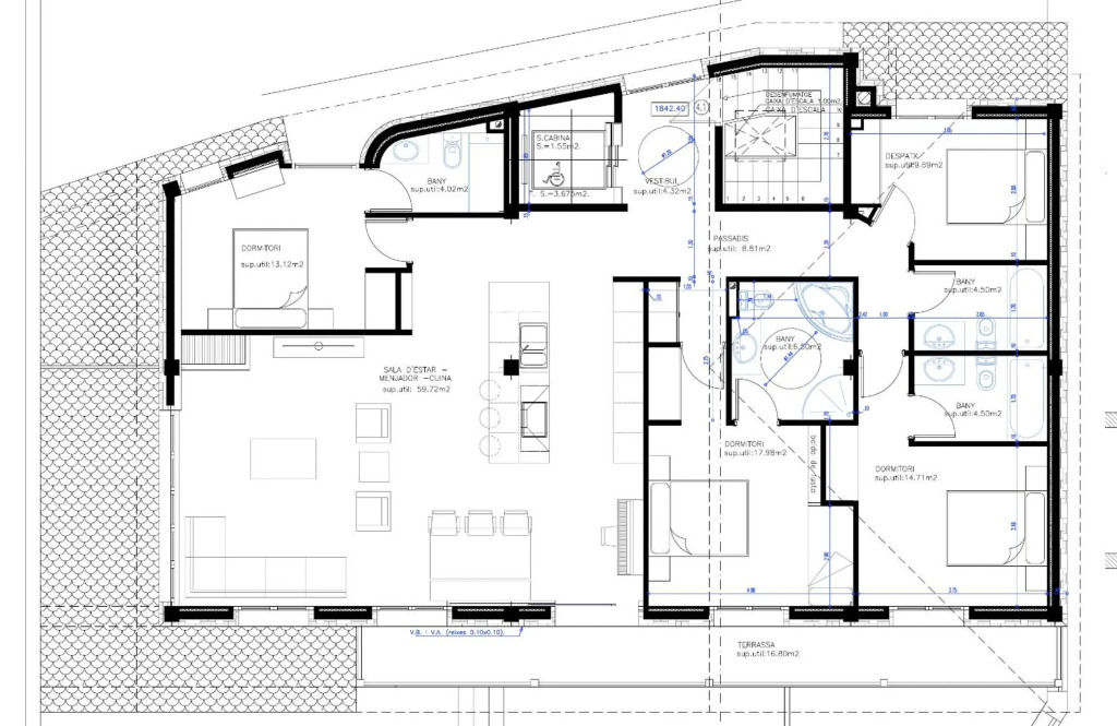 Ski Chalet Andorra - Summit Penthouse 180m2 Soldeu centre