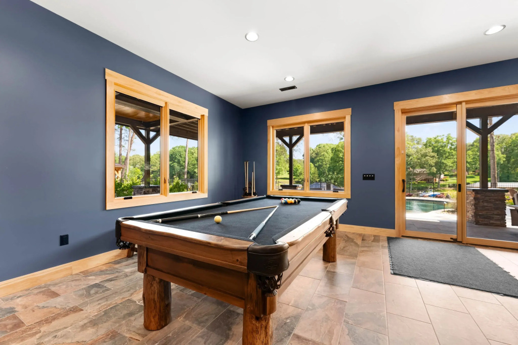 Luxe Lakefront Retreat w/ Pool, Hot Tub, Theater & Private Dock Sleeps 20+