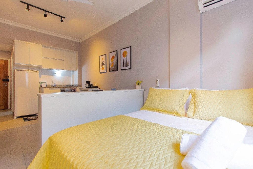Line Rio: Copacabana Moderno Studio C/ Internet 500mbps, Smart Tv 50 E A 50m Da