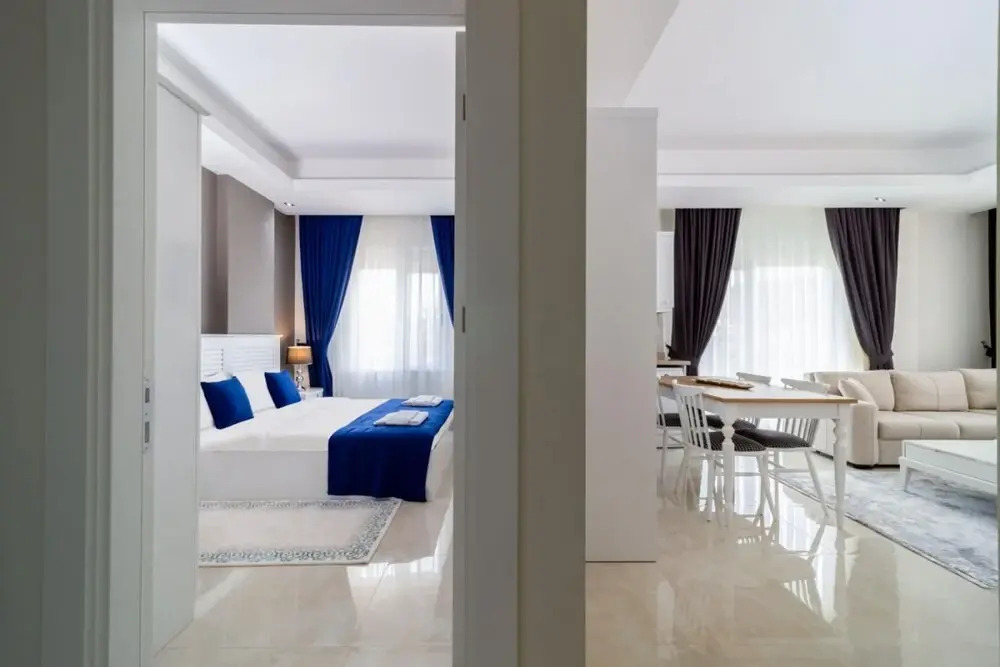 Modern Flat with Shared Closed Pool in Alanya