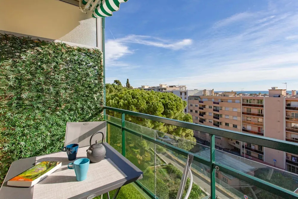 Azur et Vanille Appartement vue mer