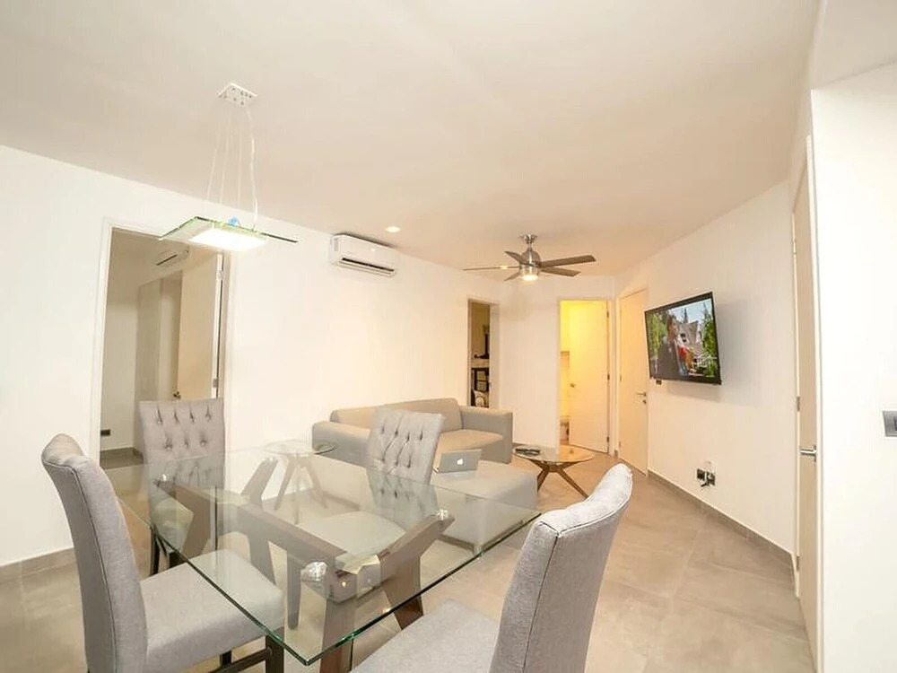 Modern 2 Br apartment for 6 sleeps At Aldea Zama