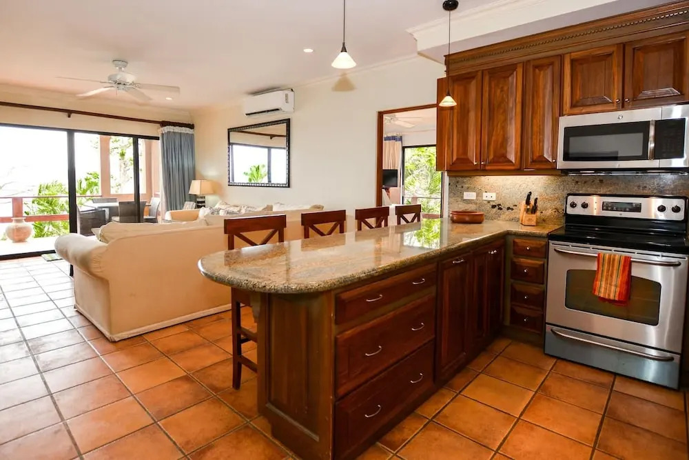 Elegant 3BR Beachfront Condo with Spacious Interior, Ocean-View Terrace & Direct Access to Playa Flamingo