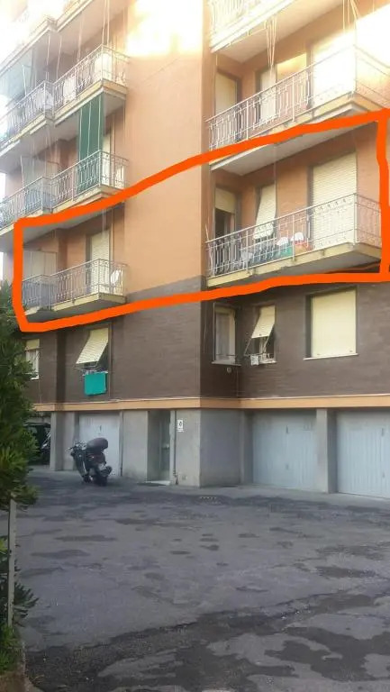 Rapallo trilocale con posto auto privato a 5 minuti a piedi dal mare