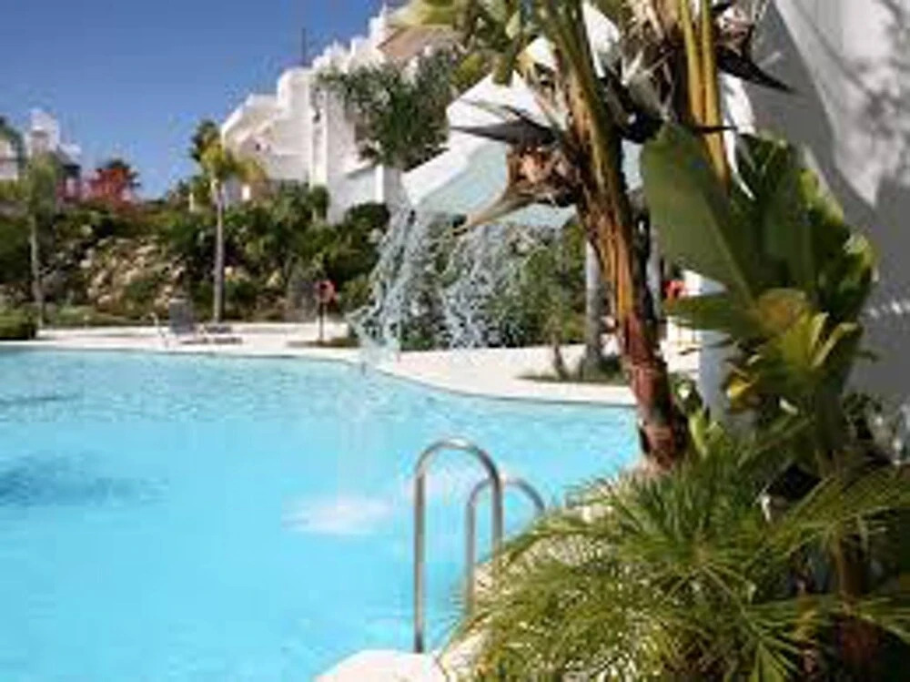 Apartment With 3 Bedrooms in Estepona, With Wonderful Mountain View, Pool Access, Furnished Garden - 5 km From the Beach