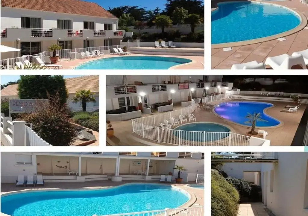 LOGEMENT T2 PMR piscine Privée 400m de la Plage