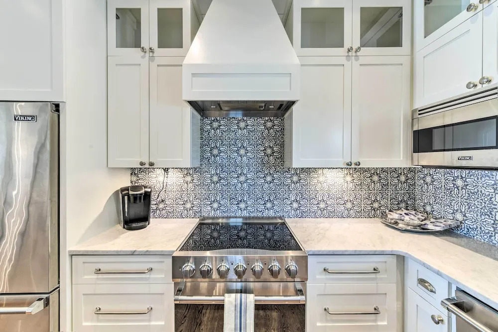 Luxe, Beachfront PCB Home w/ Decks & Grill!
