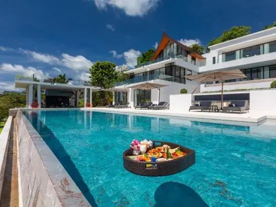 Casawiki Super Luxurious 12 Bedroom Pool Private Beach Butler Villa