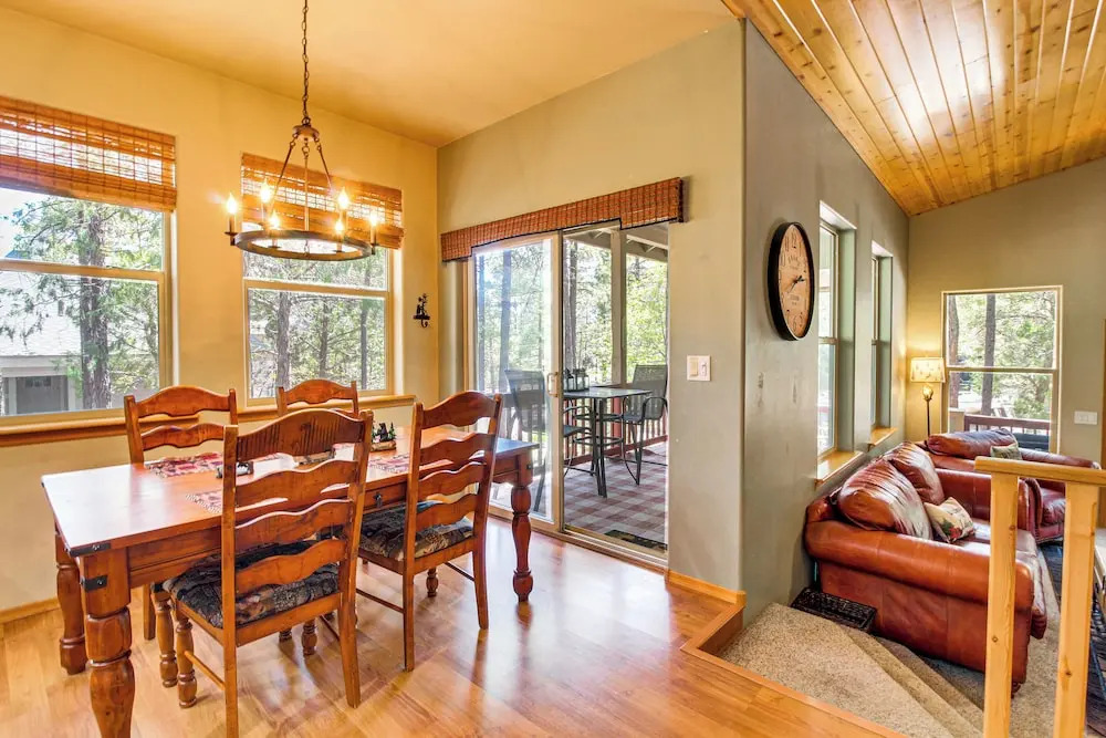 Walk to Rainbow Lake: Peaceful Cabin w/ Fire Pit