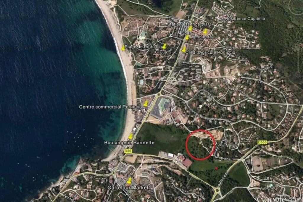 Appartement T2 Porticcio vue mer