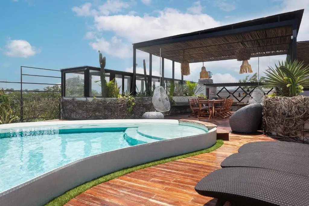 Mamazul Tulum Townhouse with chef & rooftop pool 6BR 12 people