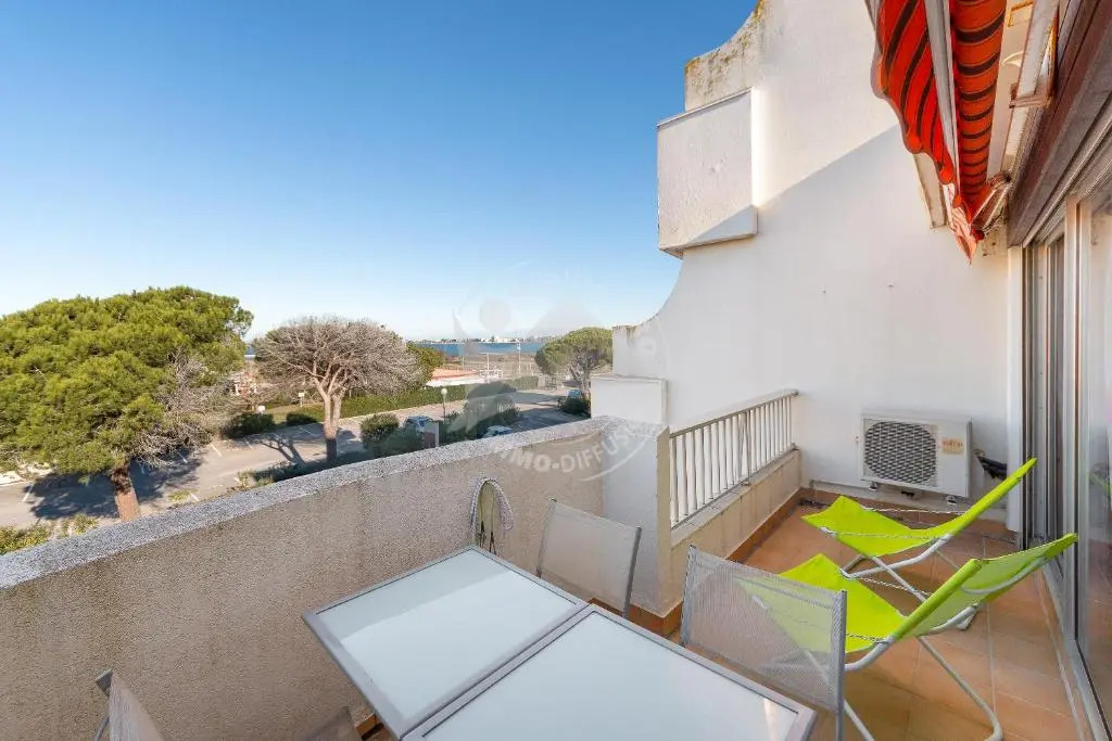 AS9557 - Studio vue sur la mer avec parking privé proche centre ville