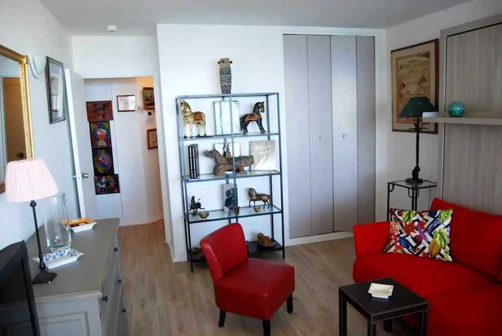 Studio in Biarritz, With Wonderful sea View, Furnished Terrace and Wifi - 20 m From the Beach