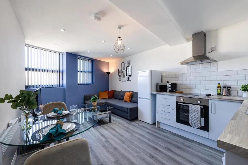 Stunning 1 bed apartment in the heart of Stockport