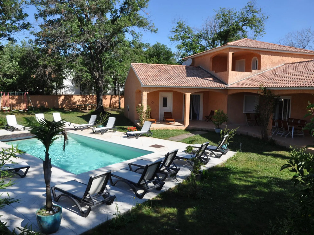 Villa in Moriani-Plage near Sandy Beach