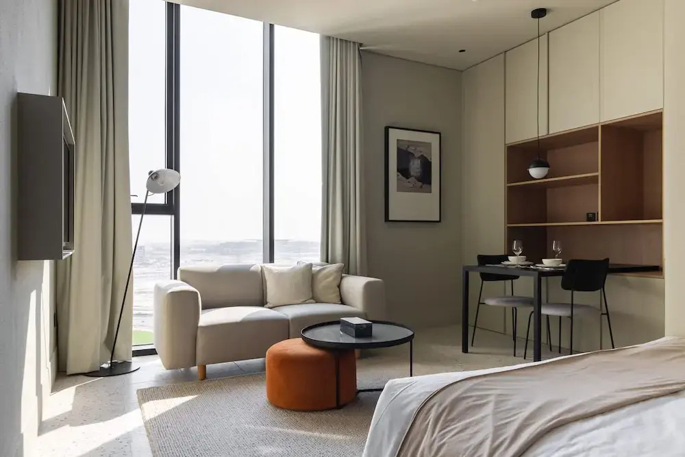 Stylish Studio at Upside Living by Simply Comfort