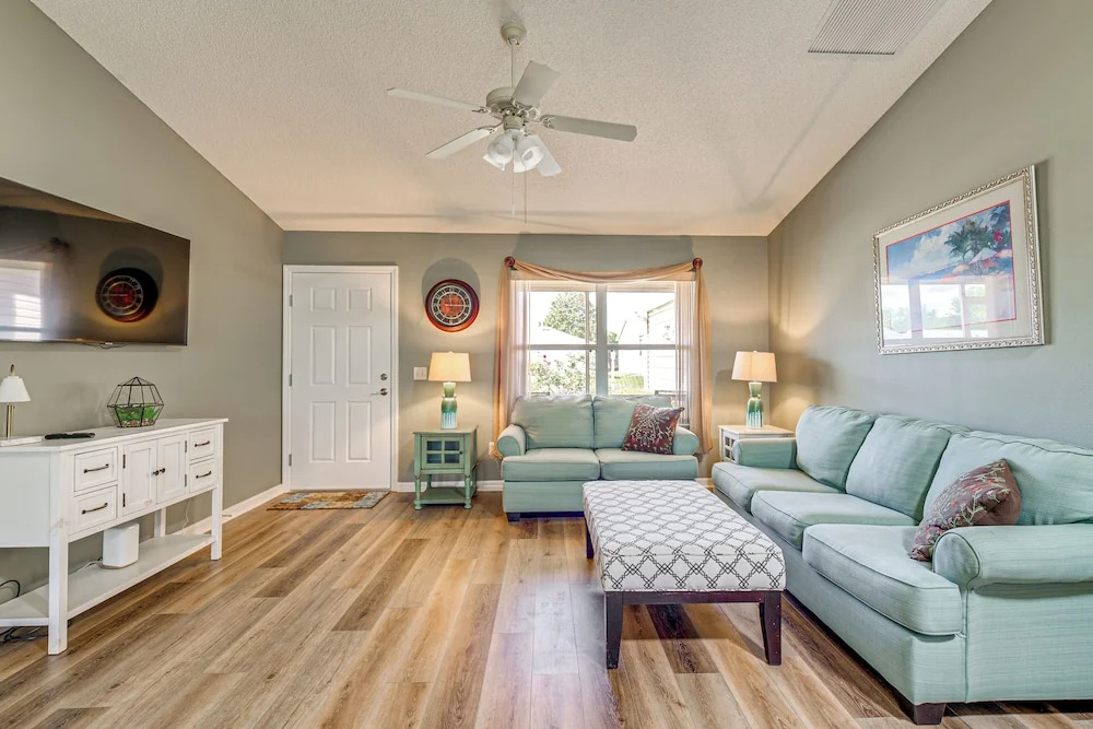 2 Mi to Lake Sumter Landing: Home in The Villages