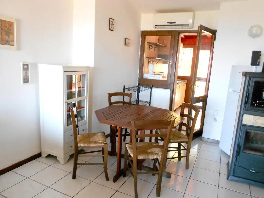 2 bedrooms house with sea view shared pool and furnished garden at Costa Paradiso 2 km away from the beach