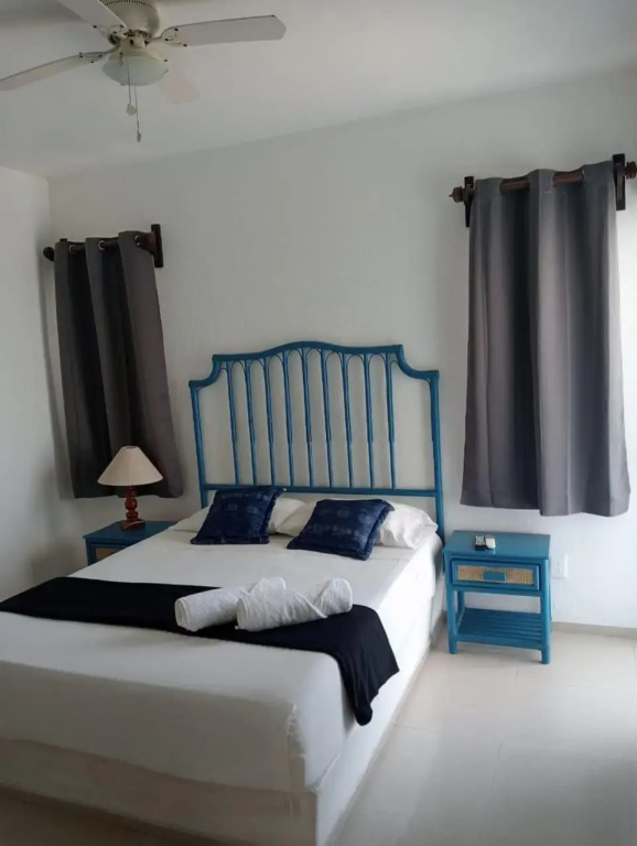 Departamento 2 recamaras para 6 Personas 3 albercas playa a 50 mts wifi