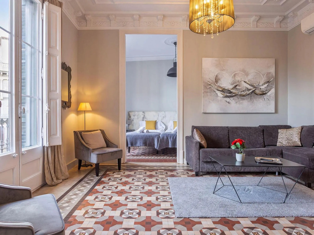Luxurious apartment in the center of Barcelona