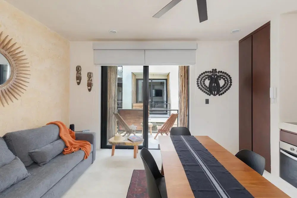 Elegant Eco-chic Condo Amongst Nature in Aldea Zama Wifi Concierge
