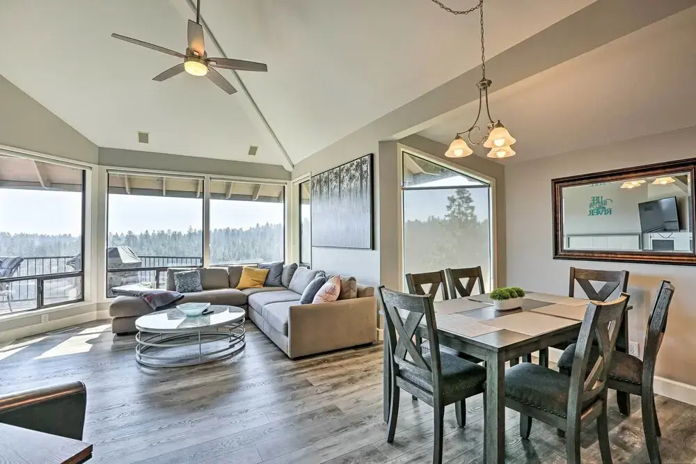 Hiking Trail & Hot Tub Access: Bend Condo w/ Deck