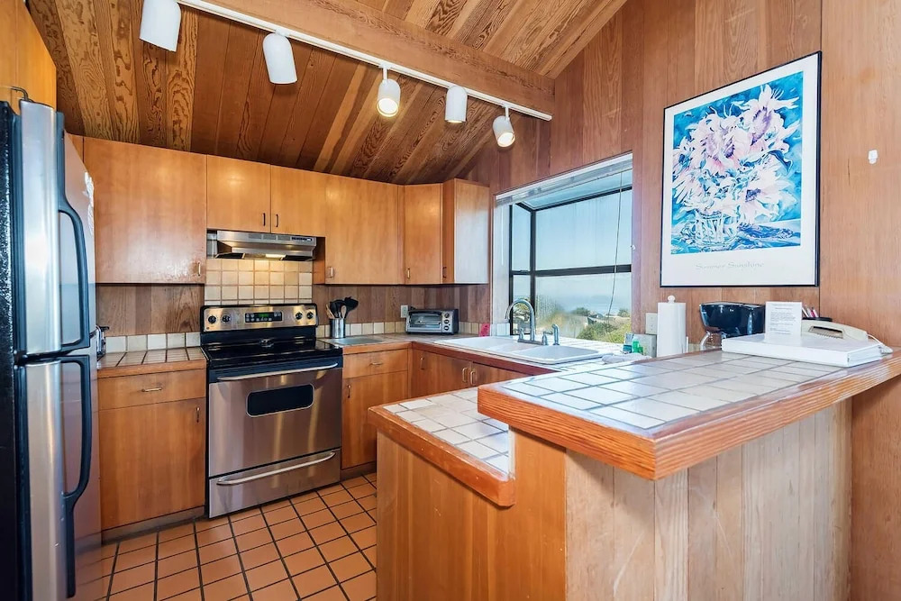 Viglione Fireplace, Hot Tub, & Ocean Views