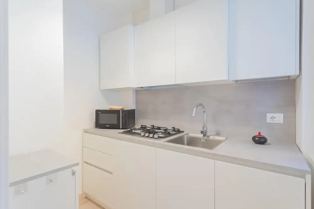 Via Crispi in Como With 1 Bedrooms and 1 Bathrooms