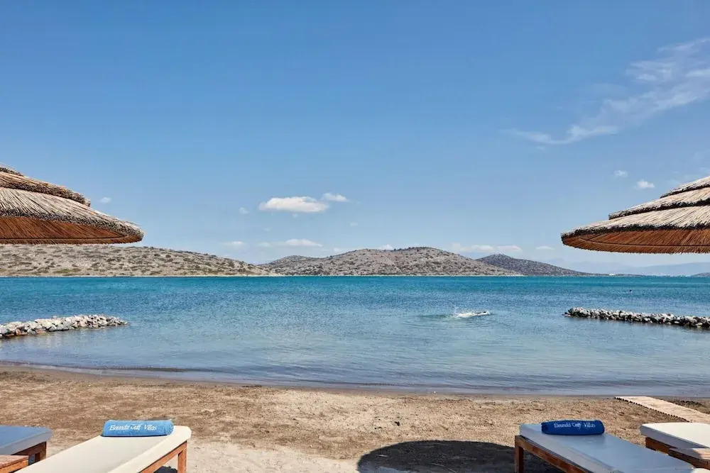 Elounda Gulf Villas Elounda Seafront Villa Private Heated Pool Sea View