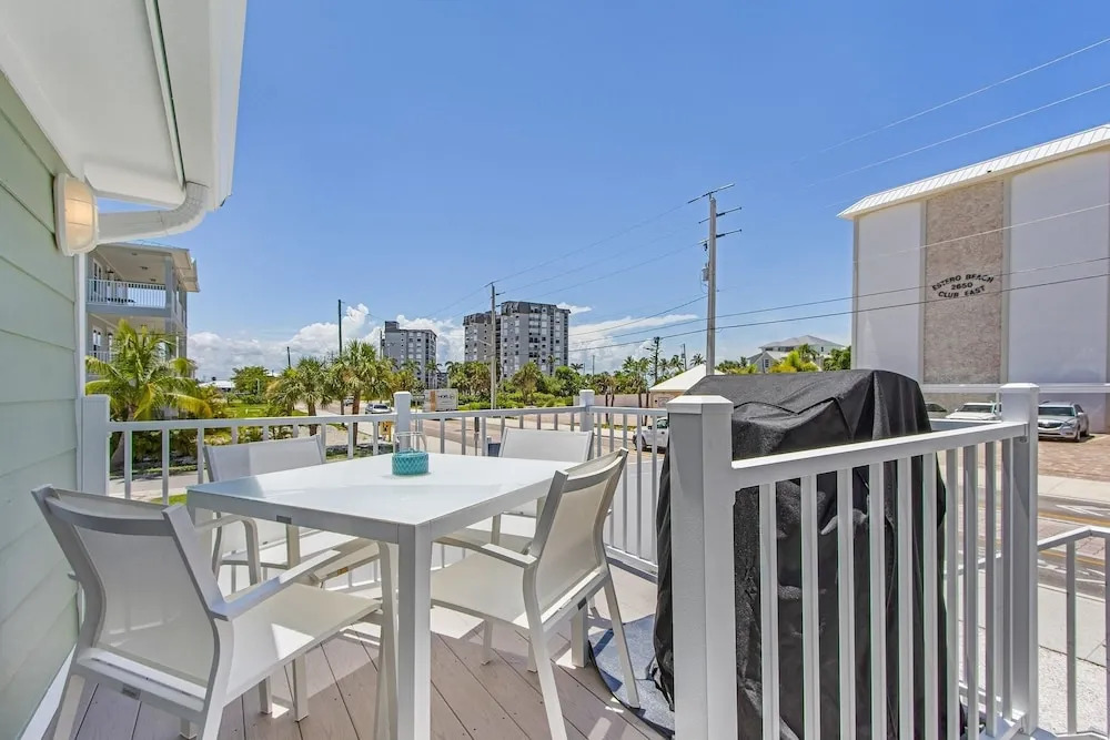 Welcome To Coconut Dreams Fantastic Vacation Rental - 2633 Estero Blvd Unit A 3 Bedroom Home by RedAwning