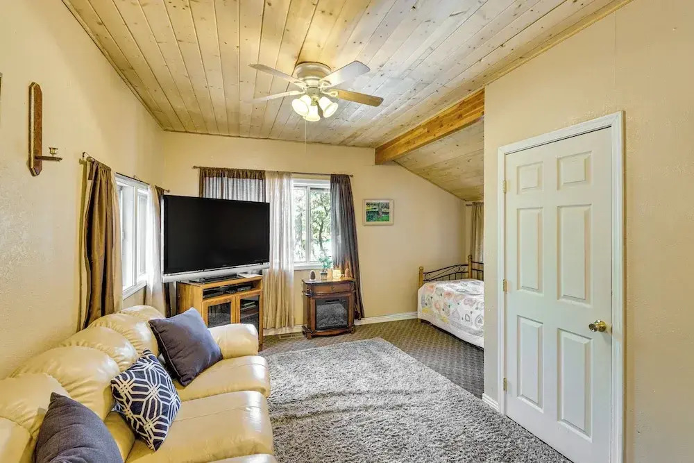 4 Mi to Rainbow Lake! Serene Home w/ Deck