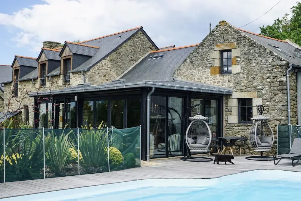 Hôtel Le Chatellier - Piscine chauffée davril à octobre